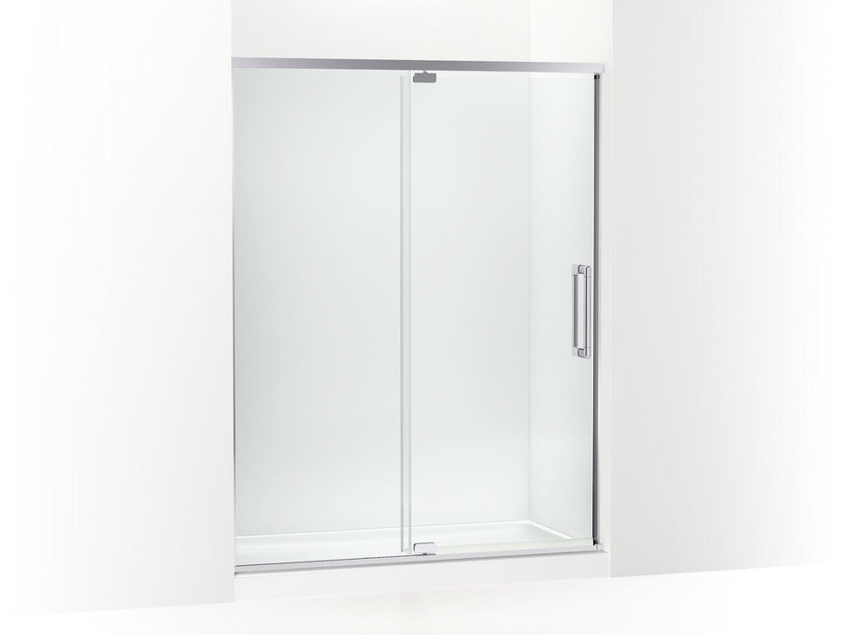 KOHLER K-CA37600-8L Statement 76" H pivot shower door with 5/16"-thick glass