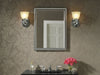 KOHLER K-CB-CLW2026SS CL Series 20" W x 26" H aluminum single-door medicine cabinet with decorative silver framed mirror