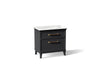 KOHLER K-CM33559-BD1 Artifacts 36" bathroom vanity cabinet with sink and quartz top