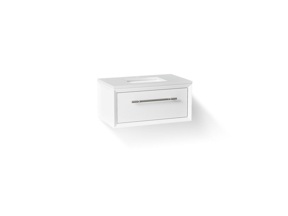 KOHLER K-CM33562-BD1 Enivo 36" wall-hung bathroom vanity cabinet with sink and quartz top