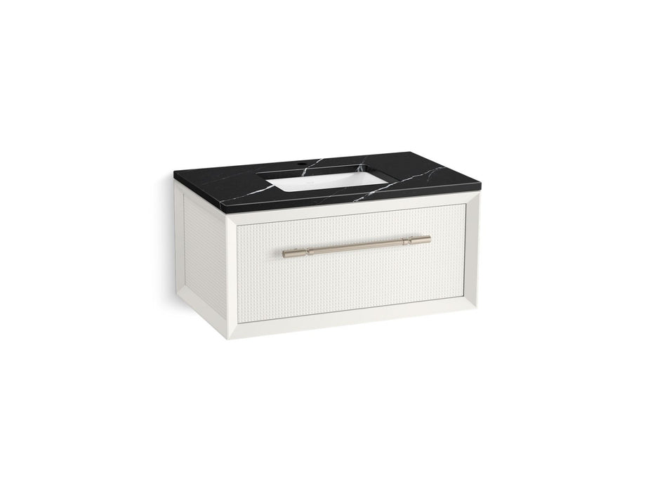 KOHLER K-CM33562-BD10 Enivo 36" Wall-hung Bathroom Vanity Cabinet with Sink and Quartz Top