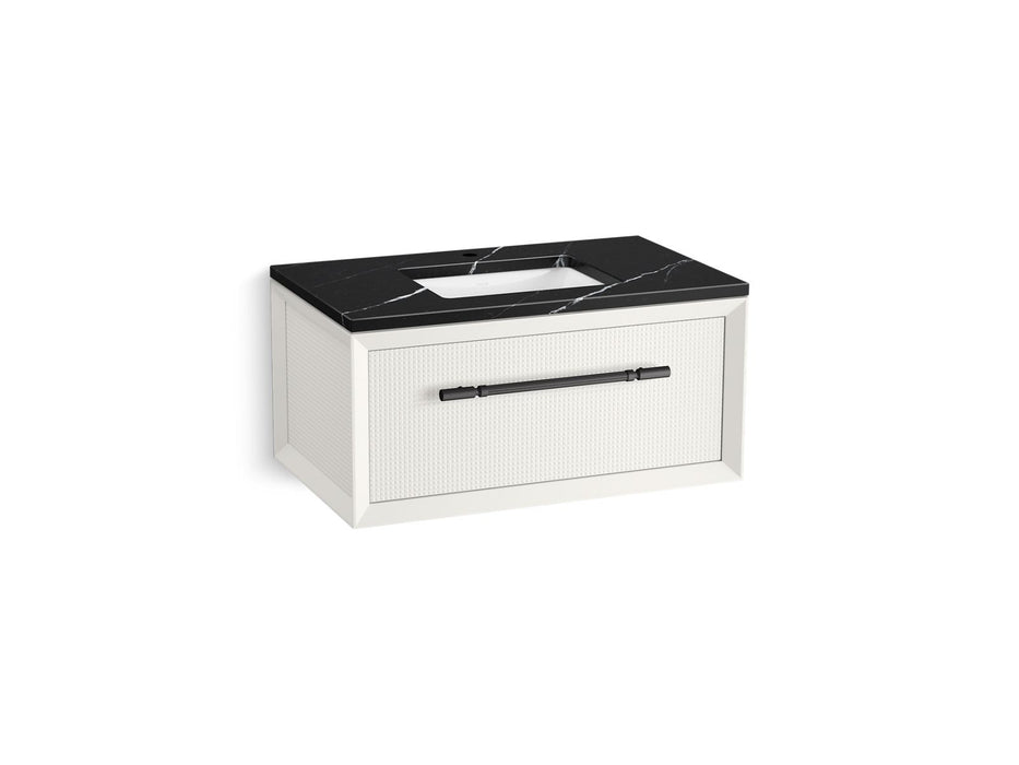 KOHLER K-CM33562-BD10 Enivo 36" Wall-hung Bathroom Vanity Cabinet with Sink and Quartz Top