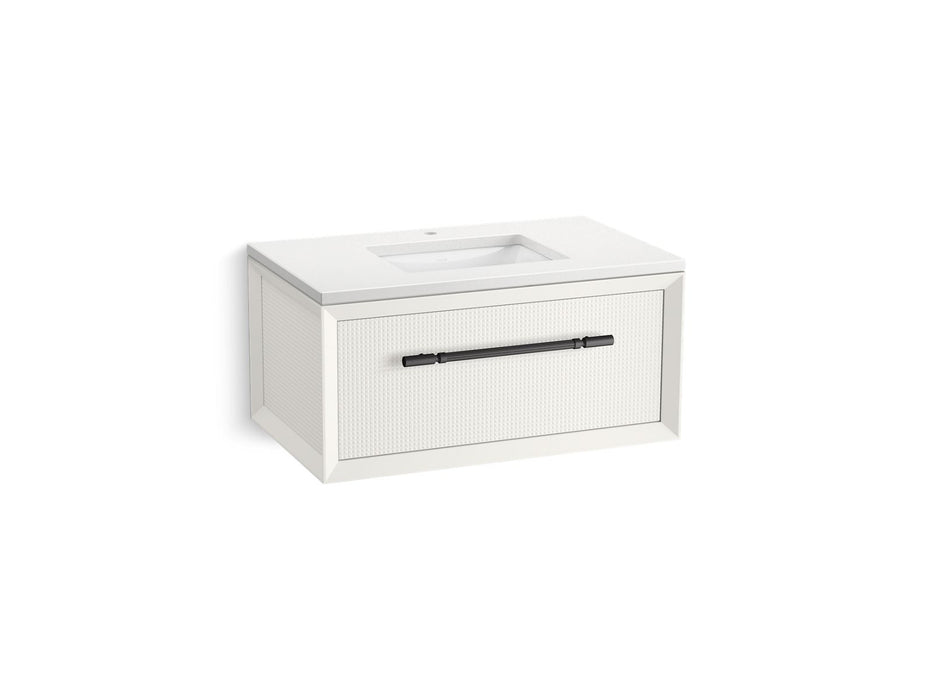 KOHLER K-CM33562-BD10 Enivo 36" Wall-hung Bathroom Vanity Cabinet with Sink and Quartz Top