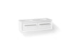 KOHLER K-CM33563-BD1 Enivo 60" wall-hung bathroom vanity cabinet with sinks and quartz top