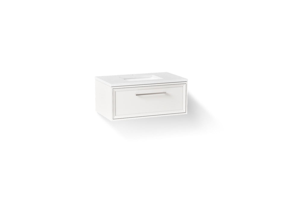 KOHLER K-CM33566-BD1 Lodern 36" wall-hung bathroom vanity cabinet with sink and quartz top