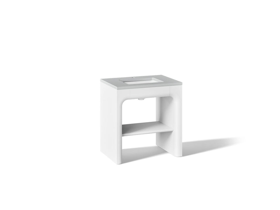 KOHLER K-CM39271-BD1 Statement 30" Console-style Bathroom Vanity Set with Sink and Quartz Top