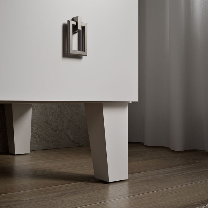 KOHLER K-CM99527-BD1 Poplin 24" bathroom vanity cabinet with sink and quartz top