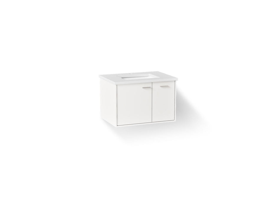 KOHLER K-CM99541-BD1 Jute 31" wall-hung bathroom vanity cabinet with sink and quartz top