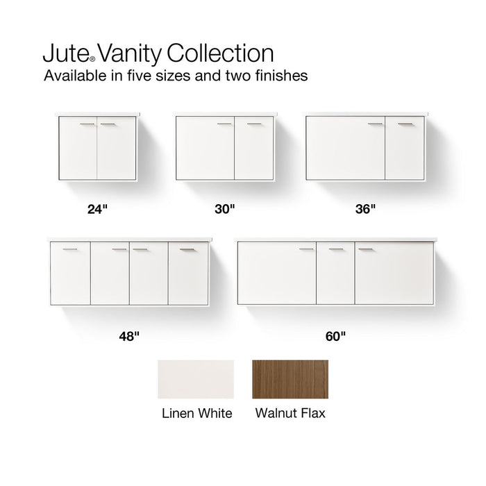 KOHLER K-CM99541-BD1 Jute 31" wall-hung bathroom vanity cabinet with sink and quartz top