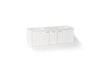 KOHLER K-CM99548-BD1 Jute 60" wall-hung bathroom vanity cabinet with sinks and quartz top