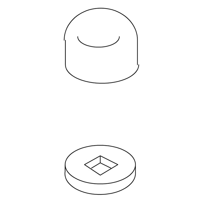 KOHLER K-GP1013092-0 Bolt Cap Accessory Pack