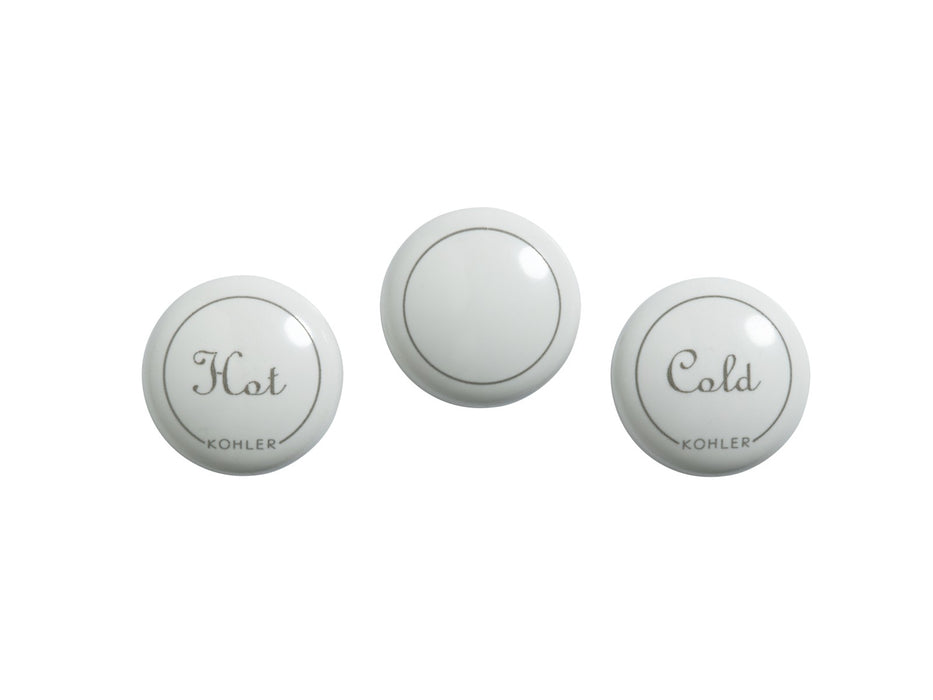 KOHLER K-GP1077791-0 Fairfax Centerset Plug Buttons