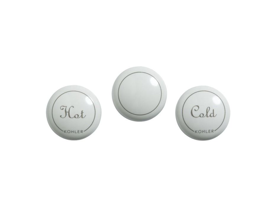 KOHLER K-GP1077791-0 Fairfax Centerset Plug Buttons