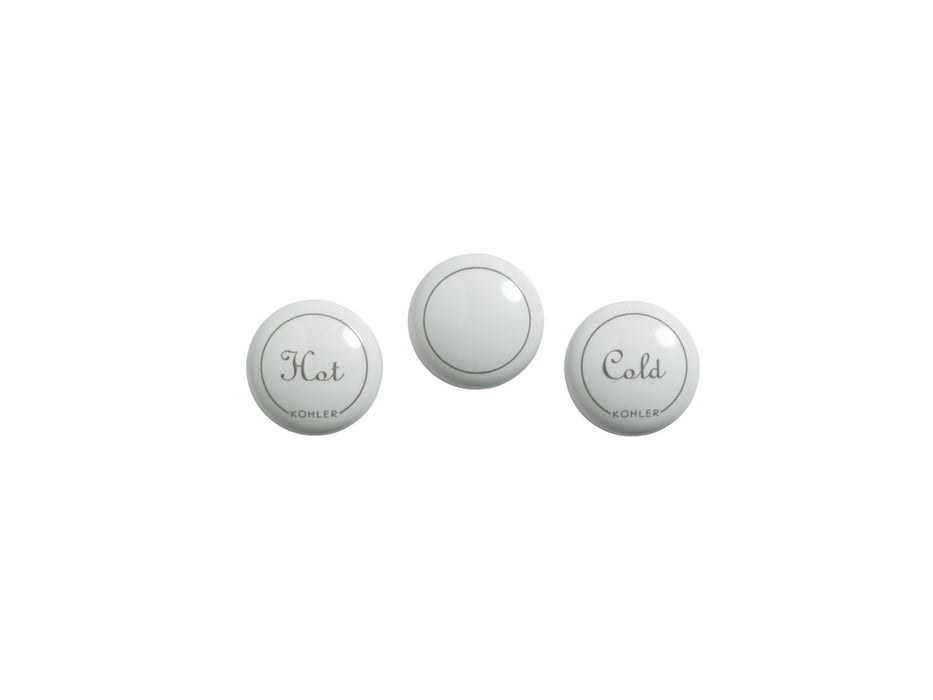 KOHLER K-GP1077792-0 Fairfax Widespread Plug Buttons