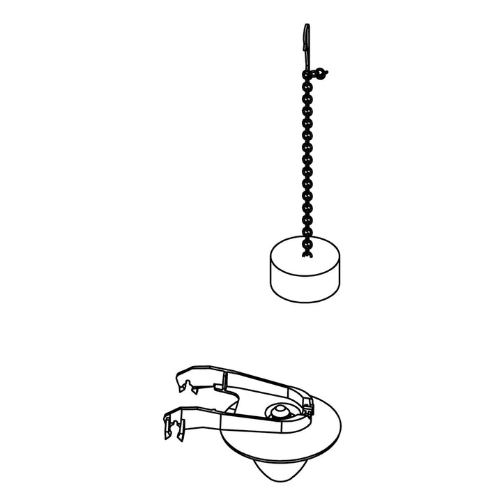 KOHLER K-GP1105825 Flapper With Float Kit