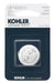 KOHLER K-GP78205-0 White Plug Button