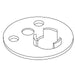 KOHLER K-79361 Mounting Plate, Plated, default title
