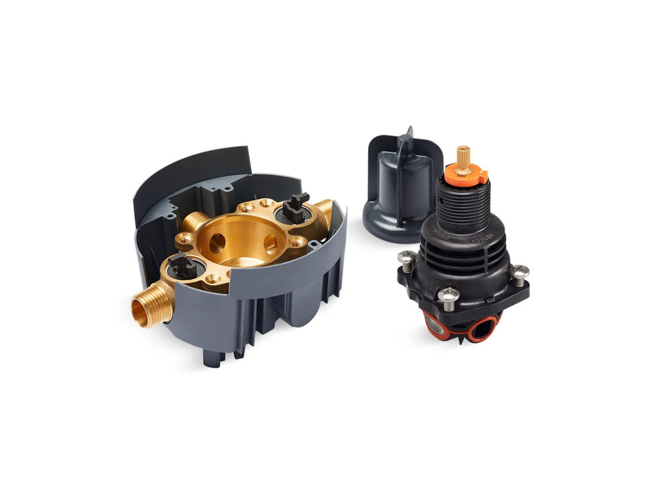 KOHLER K-P28304-KS Rite-Temp Thermostatic valve body and cartridge kit with service stops, project pack, not applicable