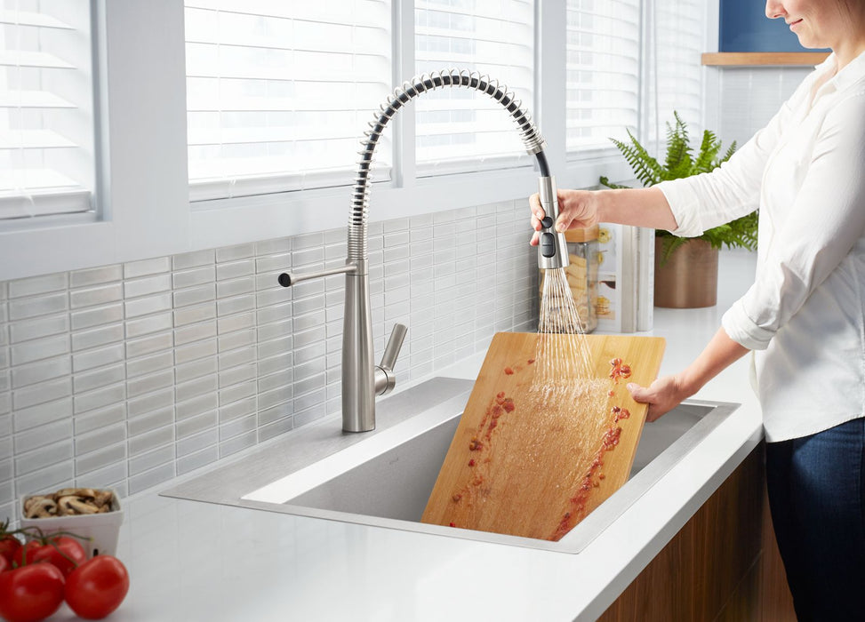 KOHLER K-RC78957-1PC Pro-Inspired 33" Top-/undermount Single-bowl Kitchen Sink Kit