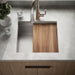 KOHLER K-RH23377-1PC Lyric Workstation 20-1/2" Top-/under-mount Single-bowl Bar Sink
