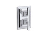 KOHLER K-T10422-4V Memoirs MasterShower temperature and volume control valve trim