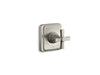 Kohler K-T13174-3A Pinstripe MasterShower volume control valve trim with cross handle