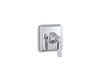 KOHLER K-T13174-4A Pinstripe MasterShower volume control valve trim with lever handle