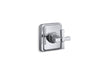 KOHLER K-T13174-3A Pinstripe MasterShower volume control valve trim with cross handle