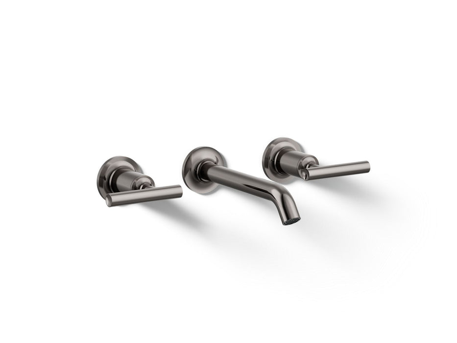 KOHLER K-T14413-4 Purist Wall-mount bathroom sink faucet trim with Lever handles, 1.2 gpm