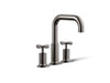 KOHLER KOHLER K-T14428-3 Purist Deck-mount bath faucet trim with Cross handles