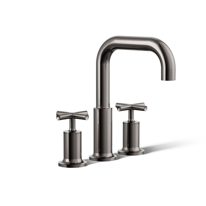 KOHLER KOHLER K-T14428-3 Purist Deck-mount bath faucet trim with Cross handles