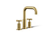 KOHLER K-T14428-3 Purist Deck-mount bath faucet trim with Cross handles