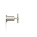KOHLER K-T14429-3 Purist Deck- or wall-mount bath faucet handle trim with cross design, vibrant polished nickel - view 5
