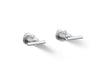 Kohler K-T14429-4 Purist Deck- or wall-mount bath faucet handle trim with lever design