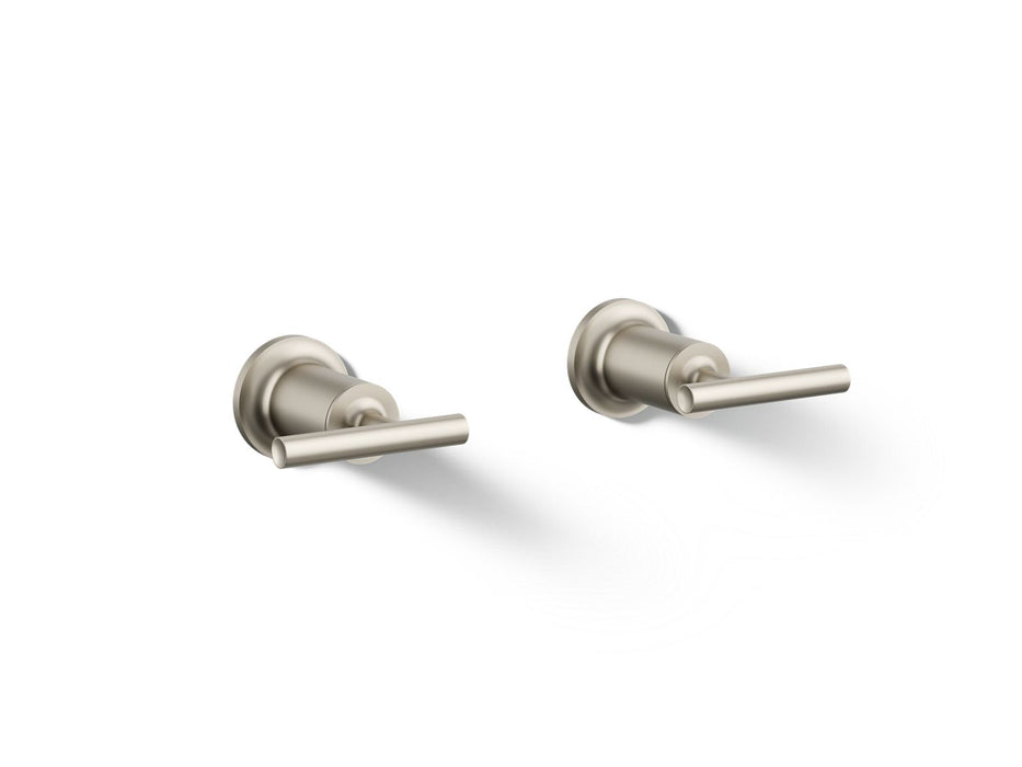 KOHLER K-T14429-4 Purist Deck- or wall-mount bath faucet handle trim with lever design