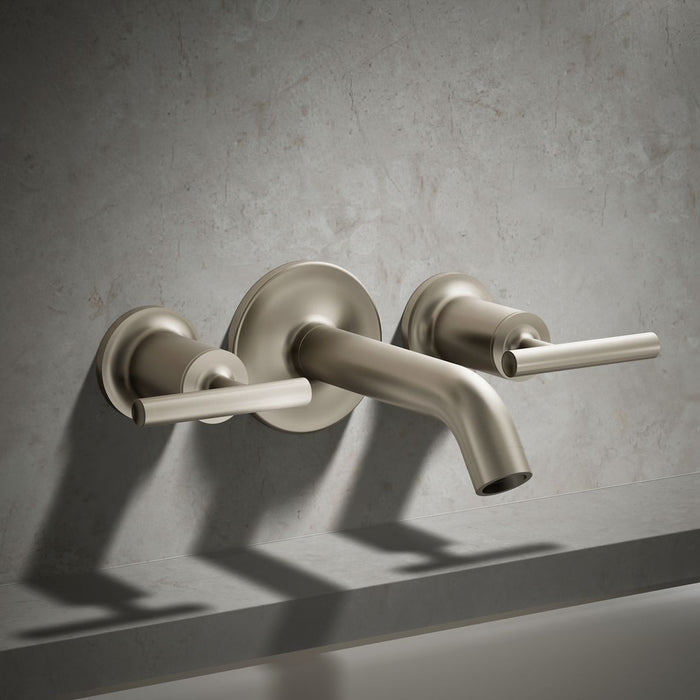 KOHLER K-T14429-4 Purist Deck- or wall-mount bath faucet handle trim with lever design