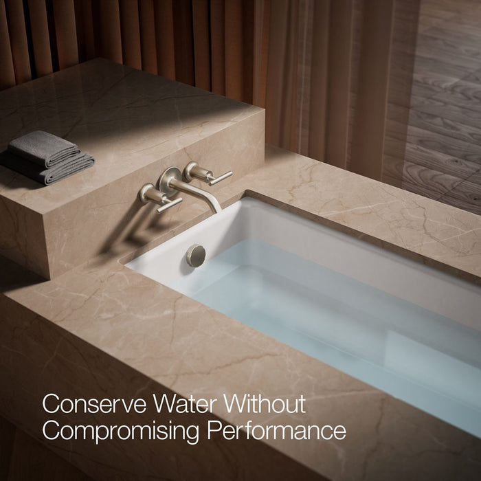 KOHLER K-T14429-4 Purist Deck- or wall-mount bath faucet handle trim with lever design