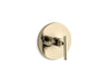 KOHLER K-T14488-4 Purist MasterShower temperature control valve trim with lever handle