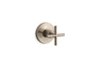 Kohler K-T14491-3 Purist MasterShower transfer valve trim with cross handle