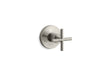 Kohler K-T14491-3 Purist MasterShower transfer valve trim with cross handle