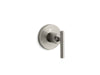 Kohler K-T14491-4 Purist MasterShower transfer valve trim with lever handle