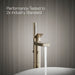 Kohler K-T23492-4 Parallel Floor-mount bath filler trim with handshower