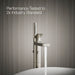 Kohler K-T23492-4 Parallel Floor-mount bath filler trim with handshower