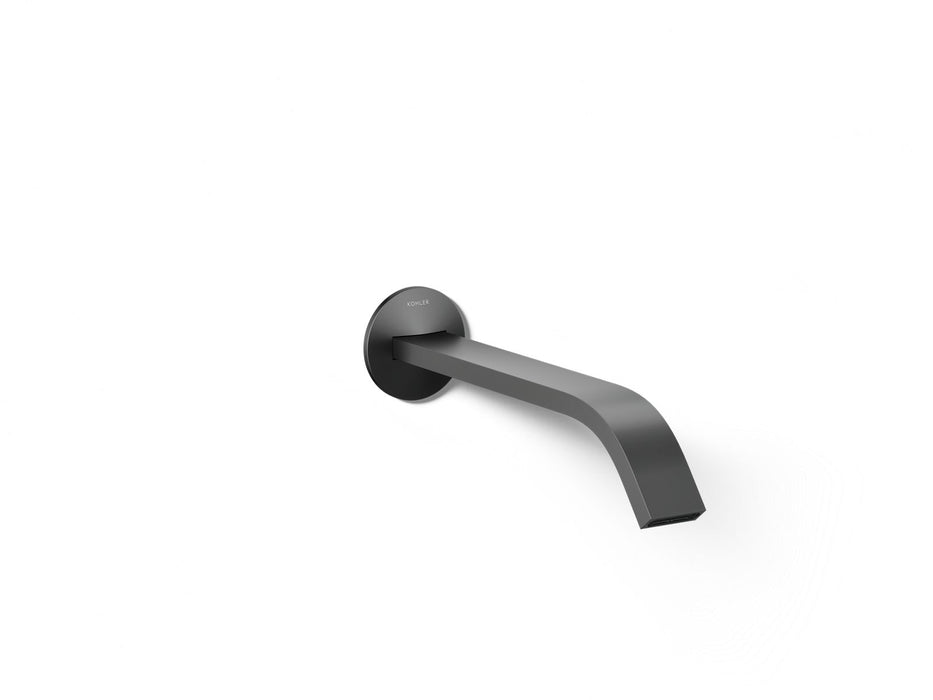 KOHLER K-T23888 Components Wall-mount bathroom sink faucet spout with Ribbon design, 1.2 gpm