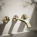 Kohler K-T23888 Components Wall-mount bathroom sink faucet spout with Ribbon design, 1.2 gpm