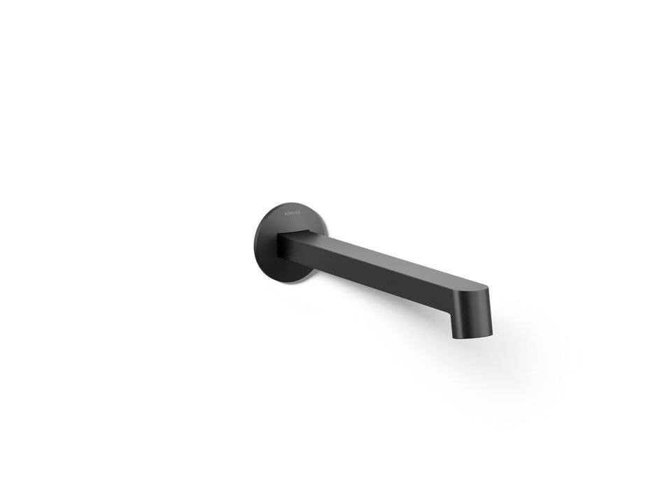 Kohler K-T23889 Components Wall-mount bathroom sink faucet spout with Row design, 1.2 gpm