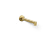 KOHLER K-T23889 Components Wall-mount bathroom sink faucet spout with Row design, 1.2 gpm
