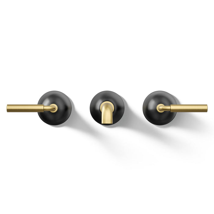 KOHLER K-T26439-4 Tone Wall-mount bathroom sink faucet trim, 1.2 gpm