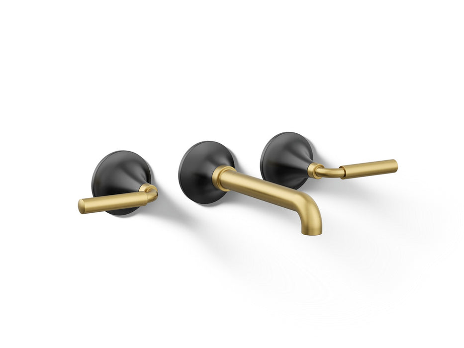 KOHLER K-T26439-4 Tone Wall-mount bathroom sink faucet trim, 1.2 gpm