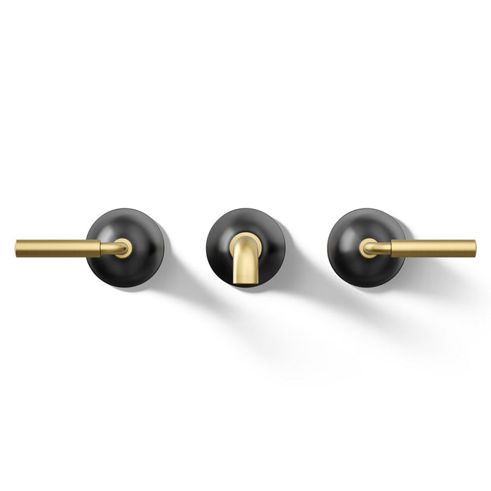 KOHLER K-T26439-4 Tone Wall-mount bathroom sink faucet trim, 1.2 gpm